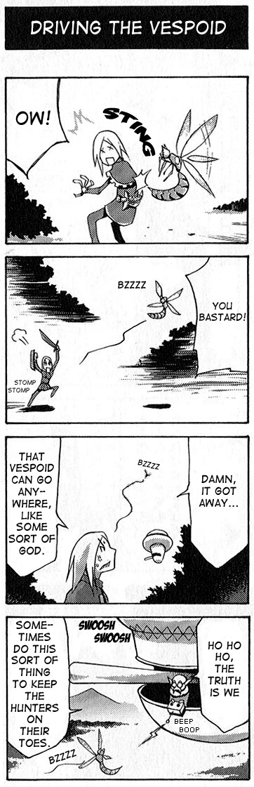 Now I know why the vespoid only targets me.