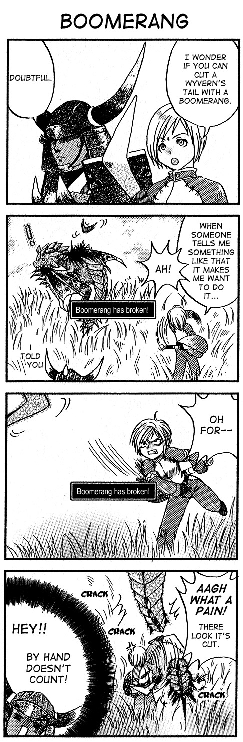 Best way to cut tail with Boomerang XD